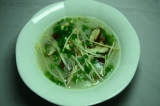 Cháo vịt nấu nấm