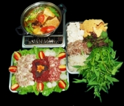 Lẩu vịt om sấu